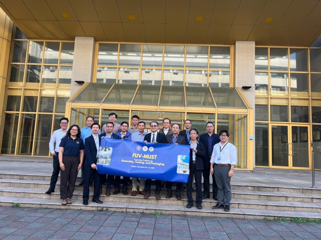 Khoa Kỹ Thuật Điện Tử I tham gia chương trình  Train the trainer về lắp ráp, kiểm thử và đóng gói vi mạch tại Đại học Khoa học và Công nghệ Minh Tân, Đài Loan