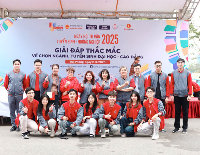 Sôi động ngày hội tư vấn tuyển sinh 2025 cùng KTĐT1 tại Hải Dương & Hải Phòng