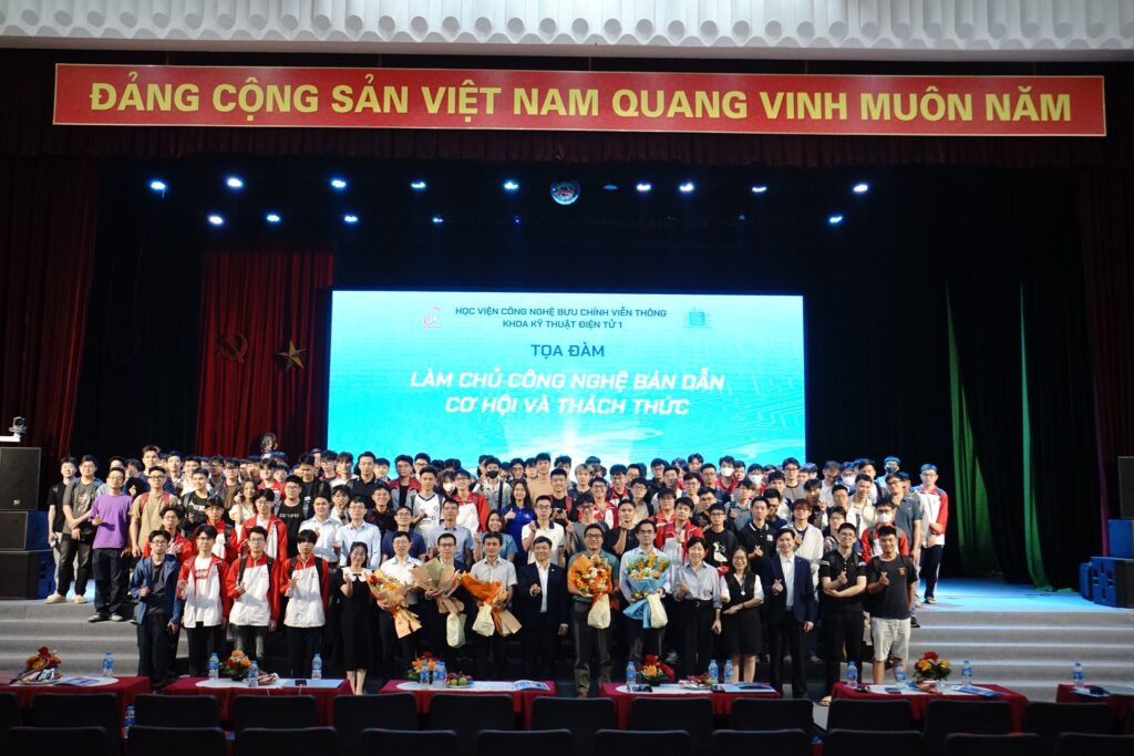 TỌA ĐÀM KHOA HỌC “LÀM CHỦ CÔNG NGHỆ BÁN DẪN – CƠ HỘI VÀ THÁCH THỨC” | SÁNG 12/05 – MỘT BUỔI SÁNG TRUYỀN CẢM HỨNG!