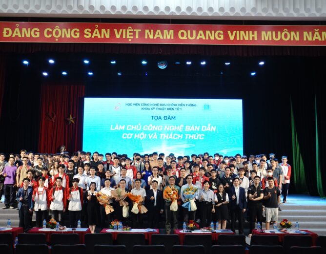TỌA ĐÀM KHOA HỌC “LÀM CHỦ CÔNG NGHỆ BÁN DẪN – CƠ HỘI VÀ THÁCH THỨC” | SÁNG 12/05 – MỘT BUỔI SÁNG TRUYỀN CẢM HỨNG!