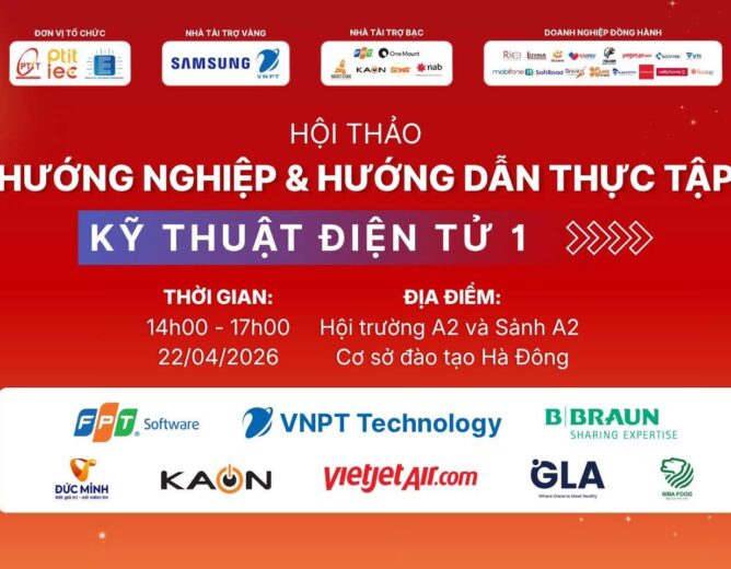 HỘI THẢO HƯỚNG NGHIỆP & HƯỚNG DẪN THỰC TẬP – KHOA KỸ THUẬT ĐIỆN TỬ 1
