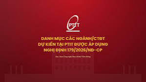 Nhiều ngành đào tạo của PTIT được hưởng chính sách học bổng theo Nghị định 179/2026/NĐ-CP của Chính phủ