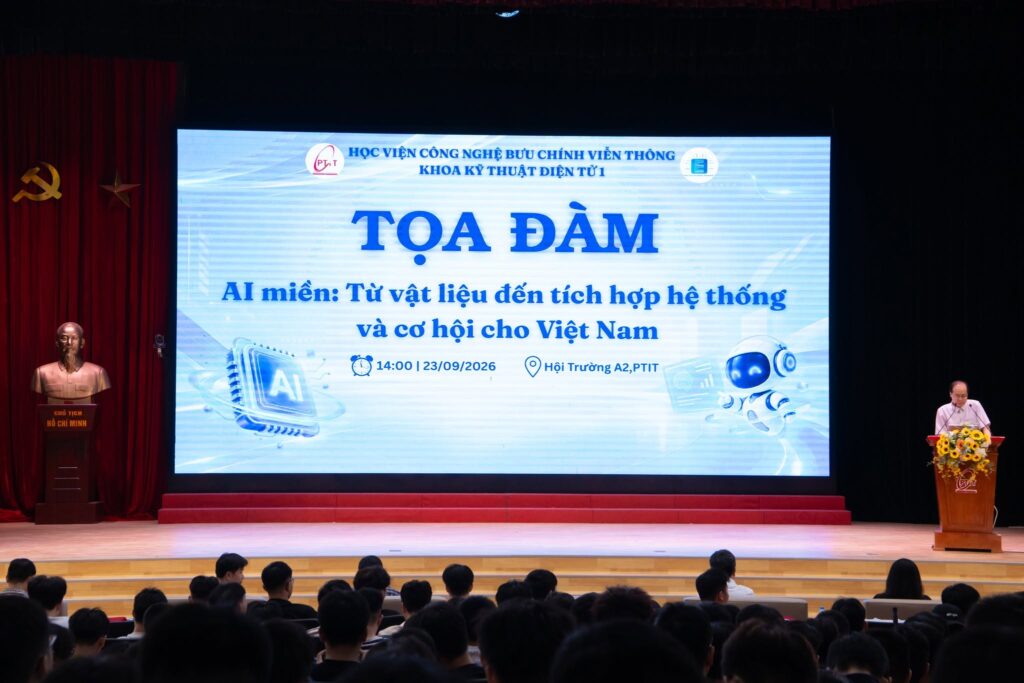 🔥 RECAP TỌA ĐÀM “AI MIỀN: TỪ VẬT LIỆU ĐẾN TÍCH HỢP HỆ THỐNG VÀ CƠ HỘI CHO VIỆT NAM” 🚀