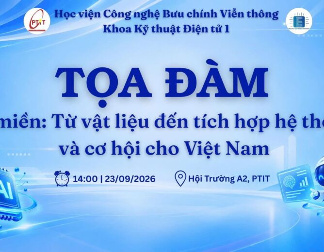SEMINAR ON “DOMAIN-SPECIFIC AI: FROM MATERIALS TO SYSTEM INTEGRATION AND OPPORTUNITIES FOR VIETNAM”